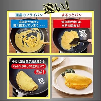 Amazon｜北陸アルミ フライパン 24cm 軽量 アルミ ガス火 日本製